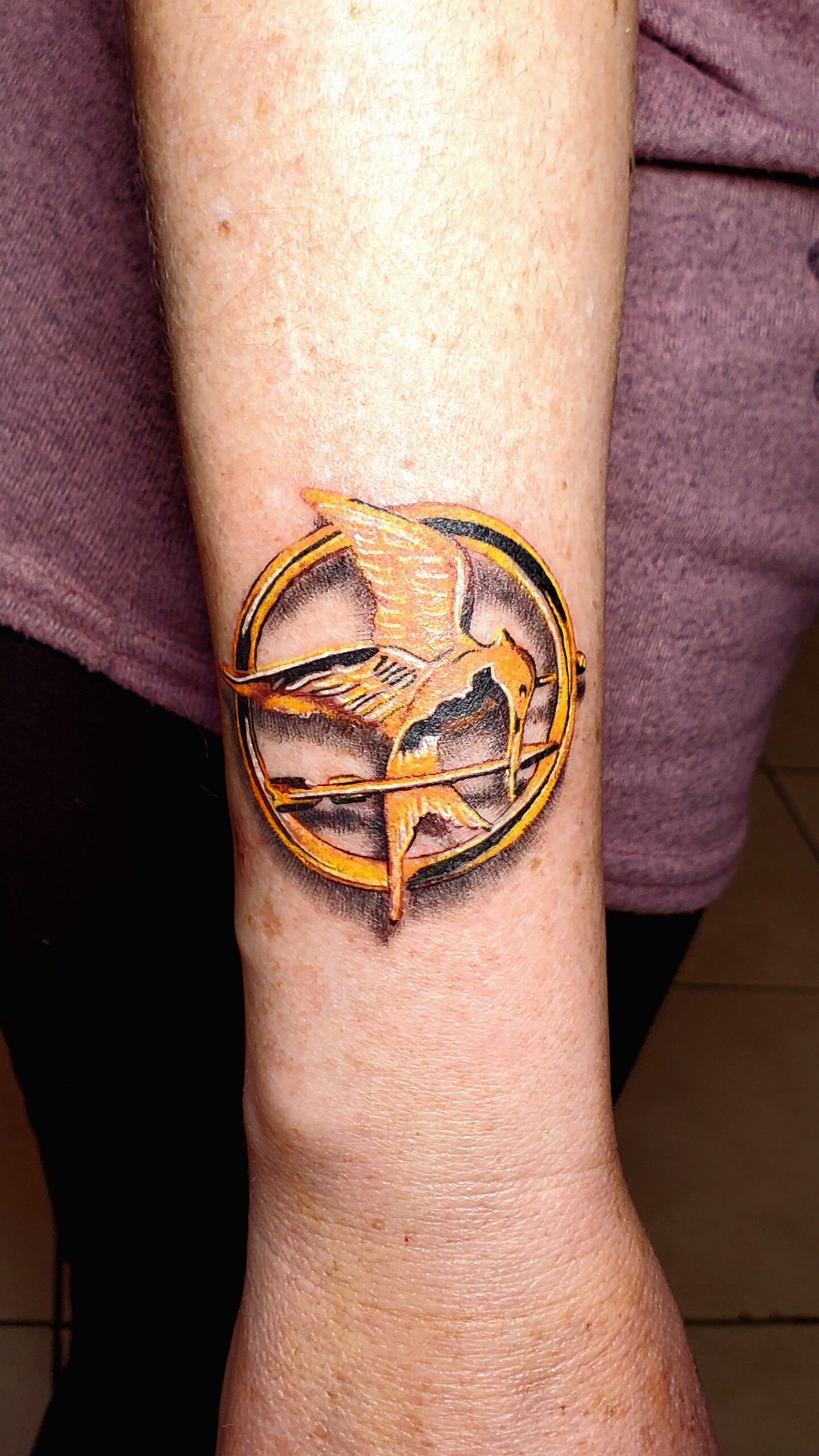 TATTOOS.ORG — Mockingjay inspired by The Hunger Games Submit...